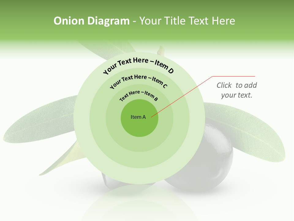 Seasoning Vegetable Macro PowerPoint Template