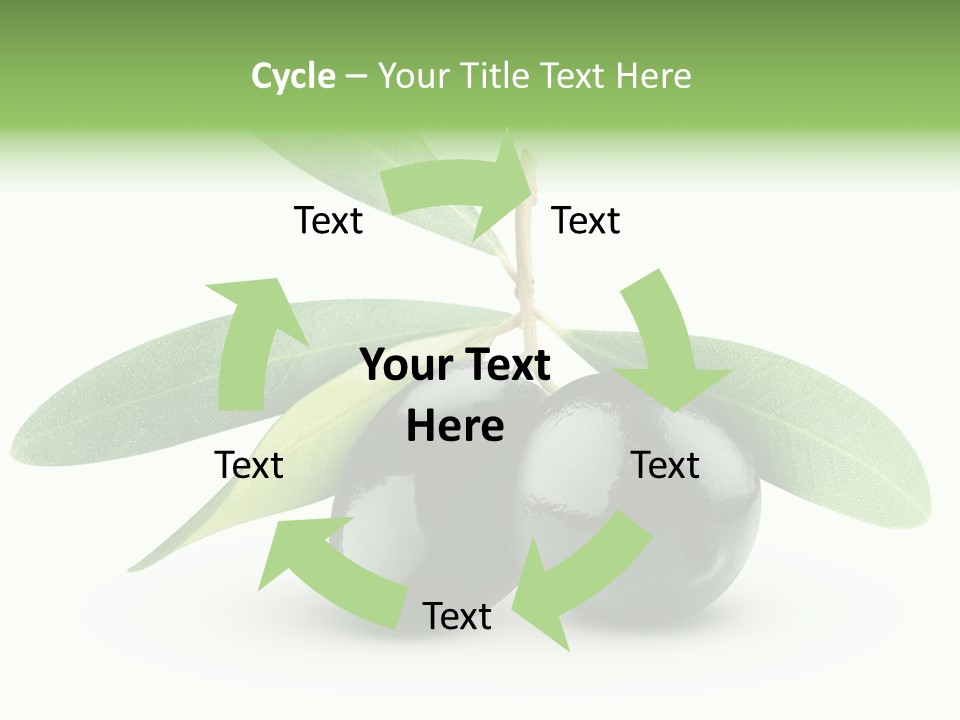 Seasoning Vegetable Macro PowerPoint Template