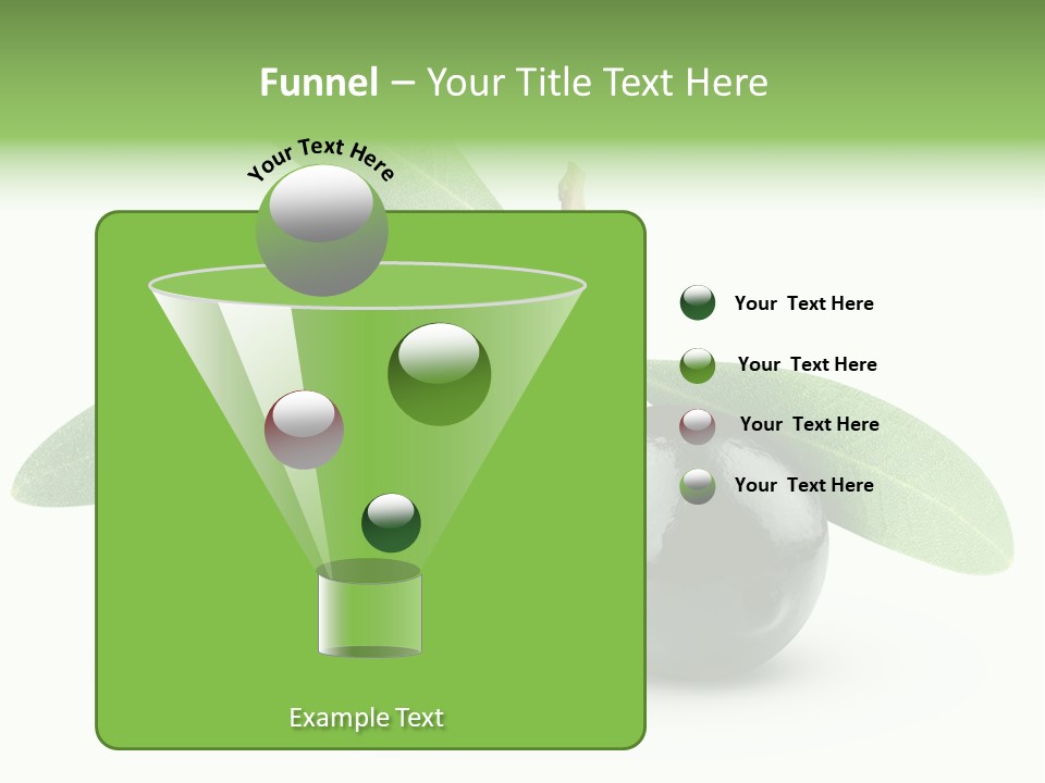 Seasoning Vegetable Macro PowerPoint Template