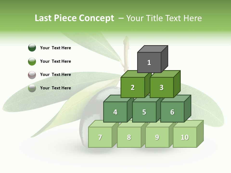 Seasoning Vegetable Macro PowerPoint Template