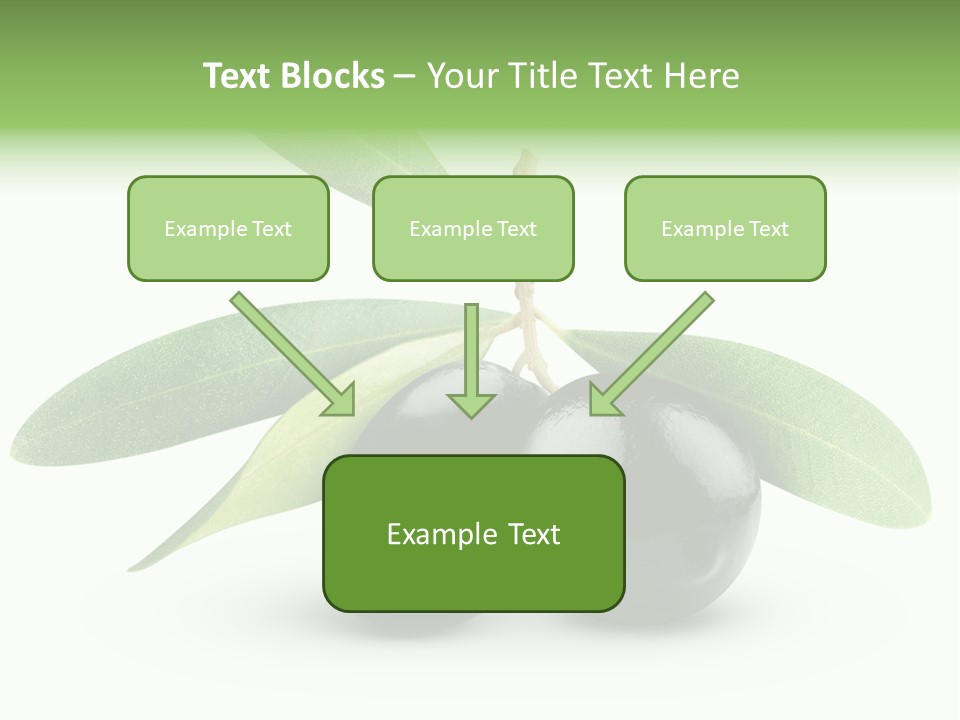 Seasoning Vegetable Macro PowerPoint Template