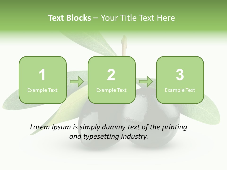 Seasoning Vegetable Macro PowerPoint Template