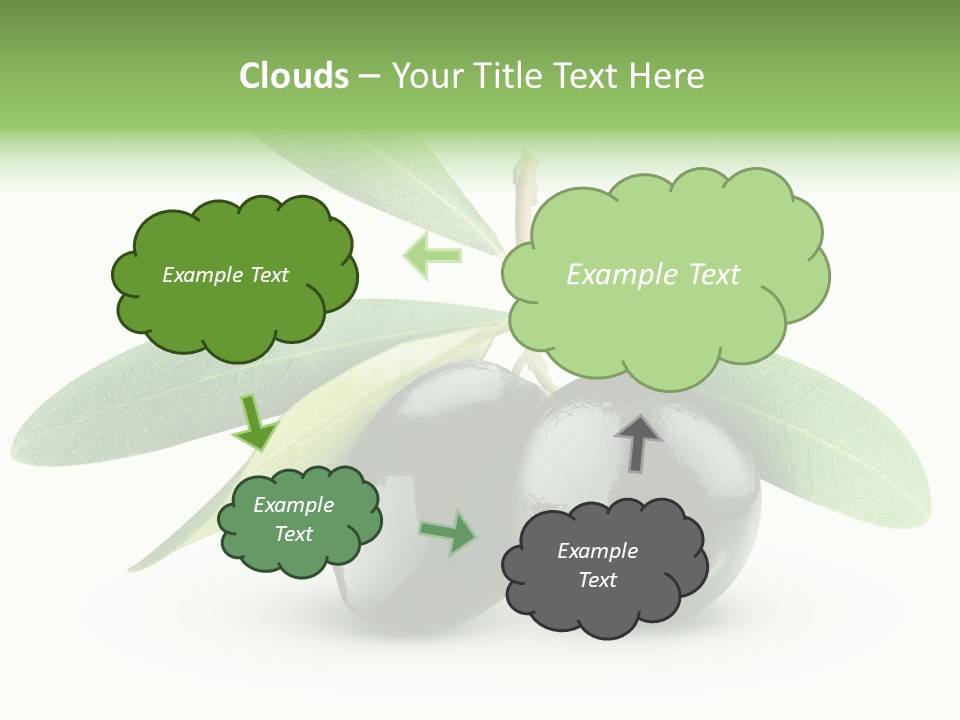 Seasoning Vegetable Macro PowerPoint Template