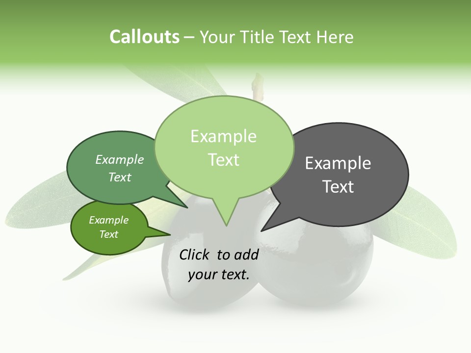 Seasoning Vegetable Macro PowerPoint Template