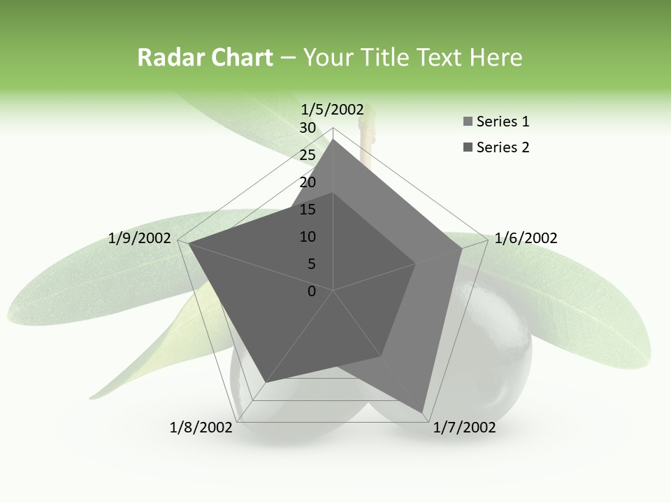 Seasoning Vegetable Macro PowerPoint Template