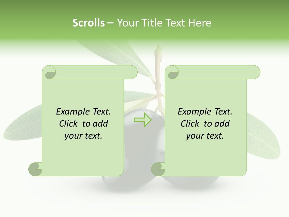 Seasoning Vegetable Macro PowerPoint Template