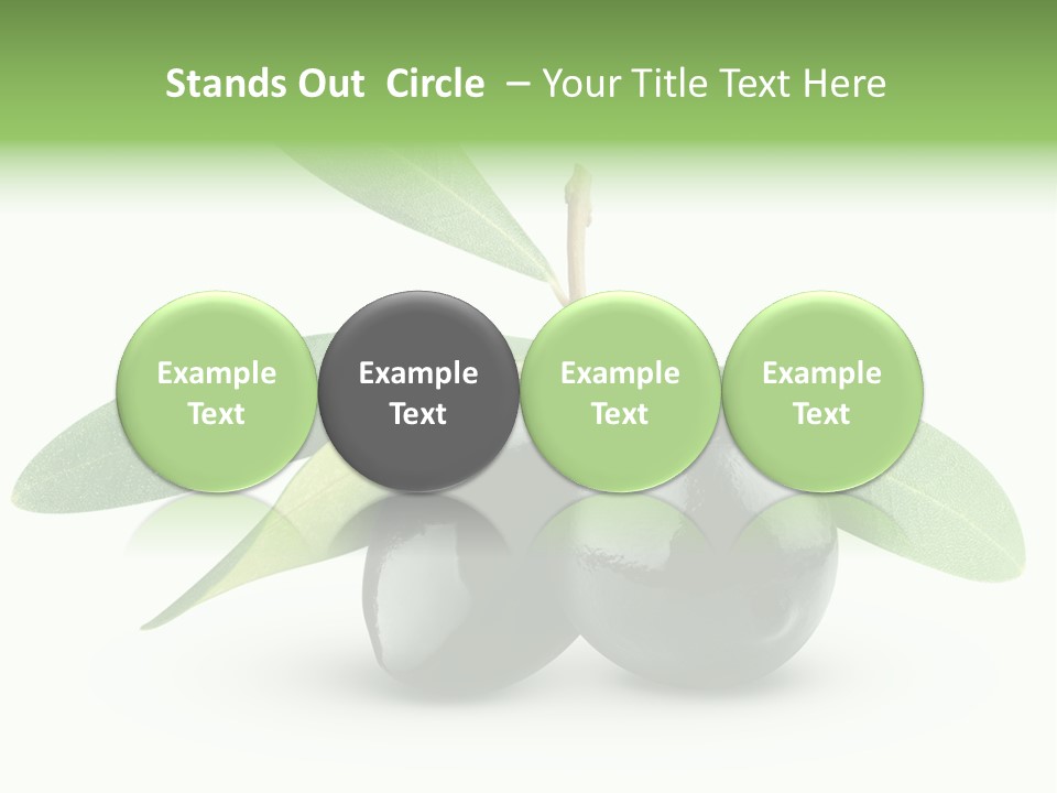 Seasoning Vegetable Macro PowerPoint Template