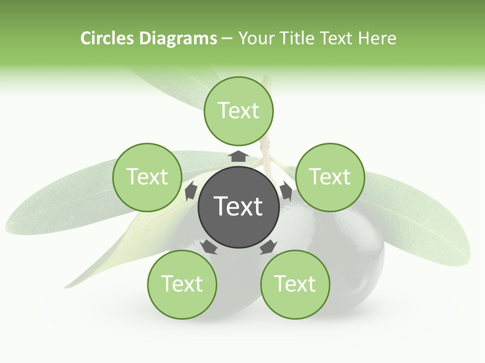 Seasoning Vegetable Macro PowerPoint Template