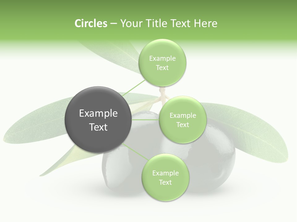 Seasoning Vegetable Macro PowerPoint Template