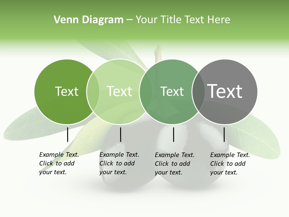 Seasoning Vegetable Macro PowerPoint Template