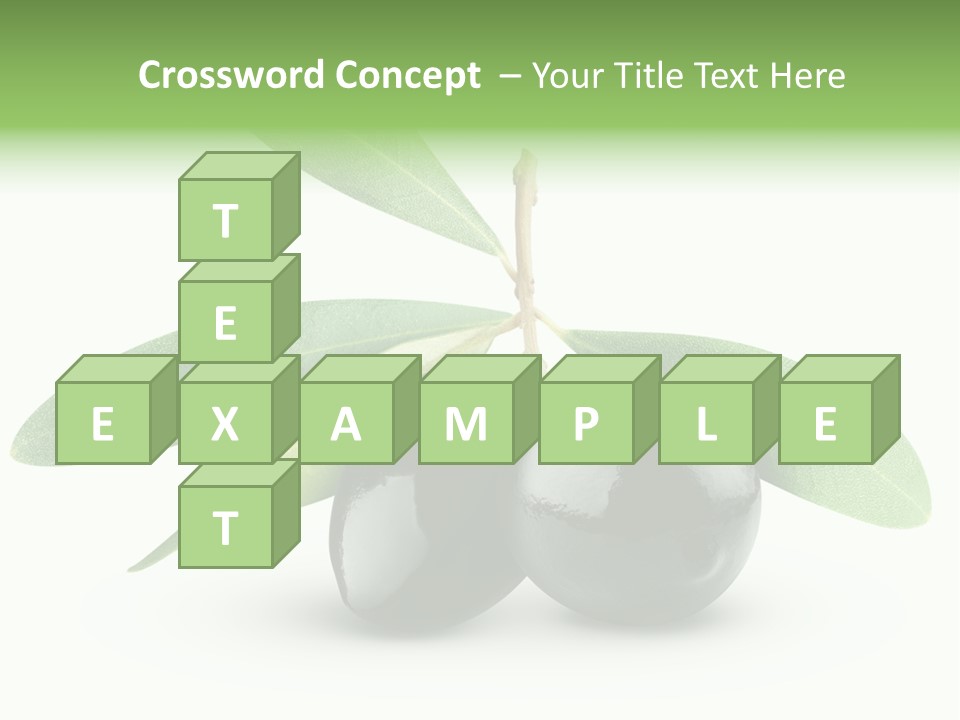 Seasoning Vegetable Macro PowerPoint Template