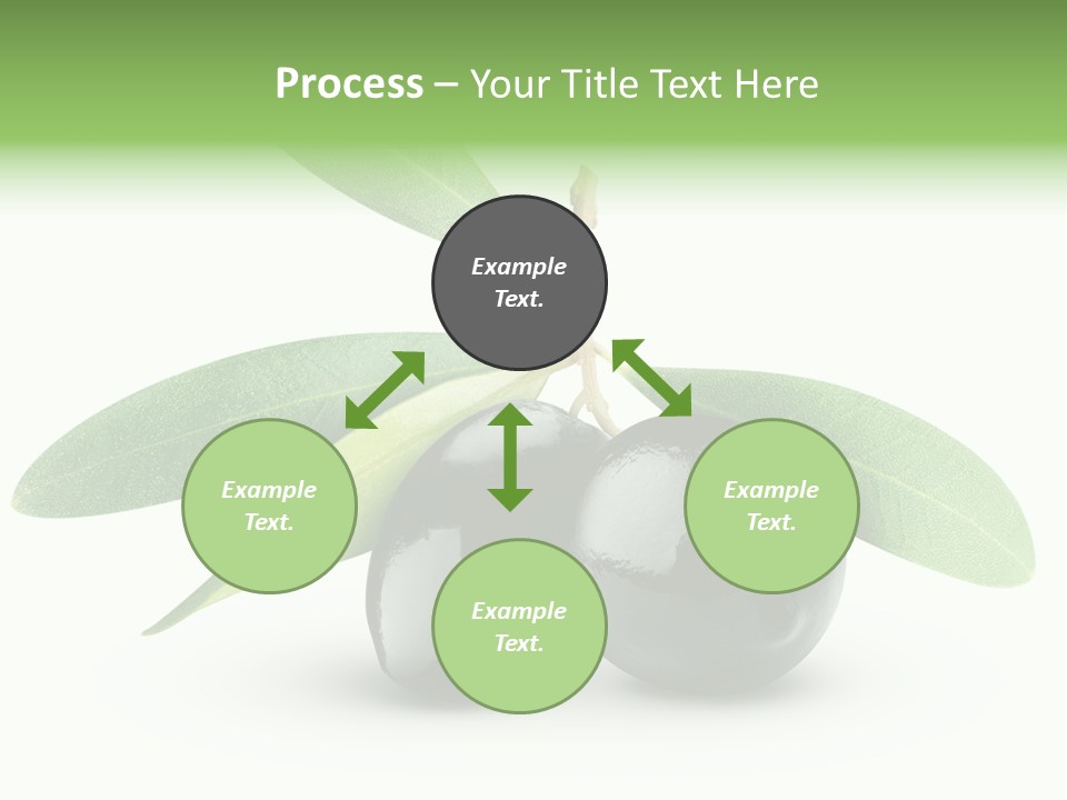 Seasoning Vegetable Macro PowerPoint Template