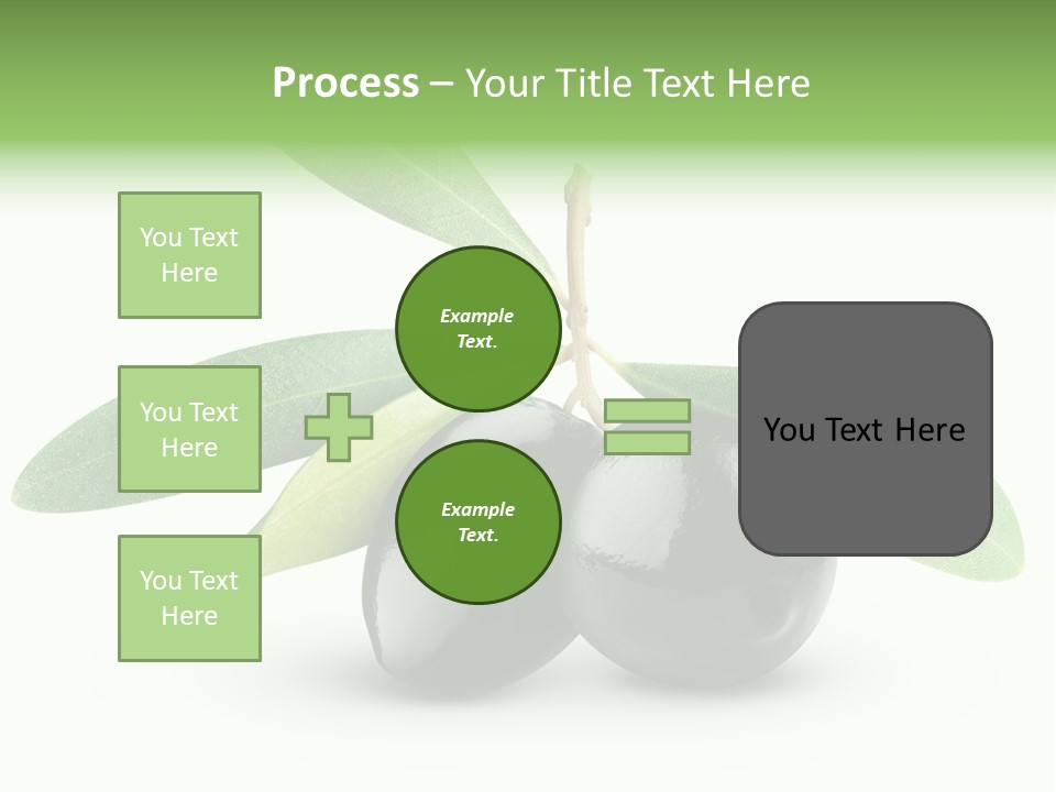 Seasoning Vegetable Macro PowerPoint Template