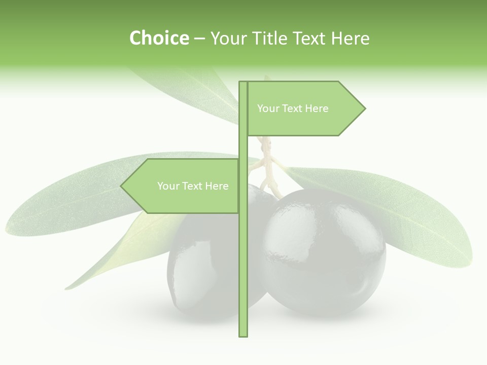 Seasoning Vegetable Macro PowerPoint Template