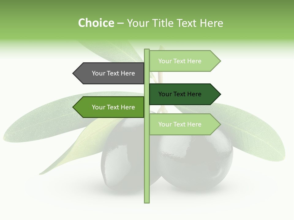 Seasoning Vegetable Macro PowerPoint Template