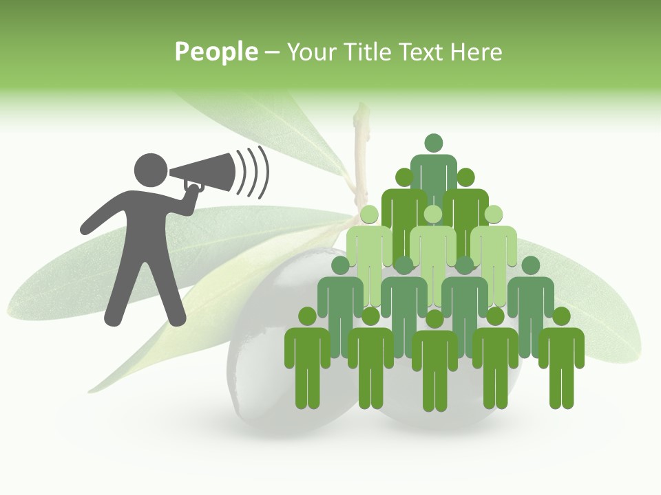 Seasoning Vegetable Macro PowerPoint Template