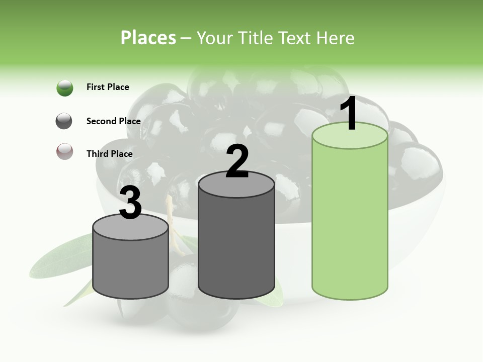 Mediterranean Branch Fresh PowerPoint Template