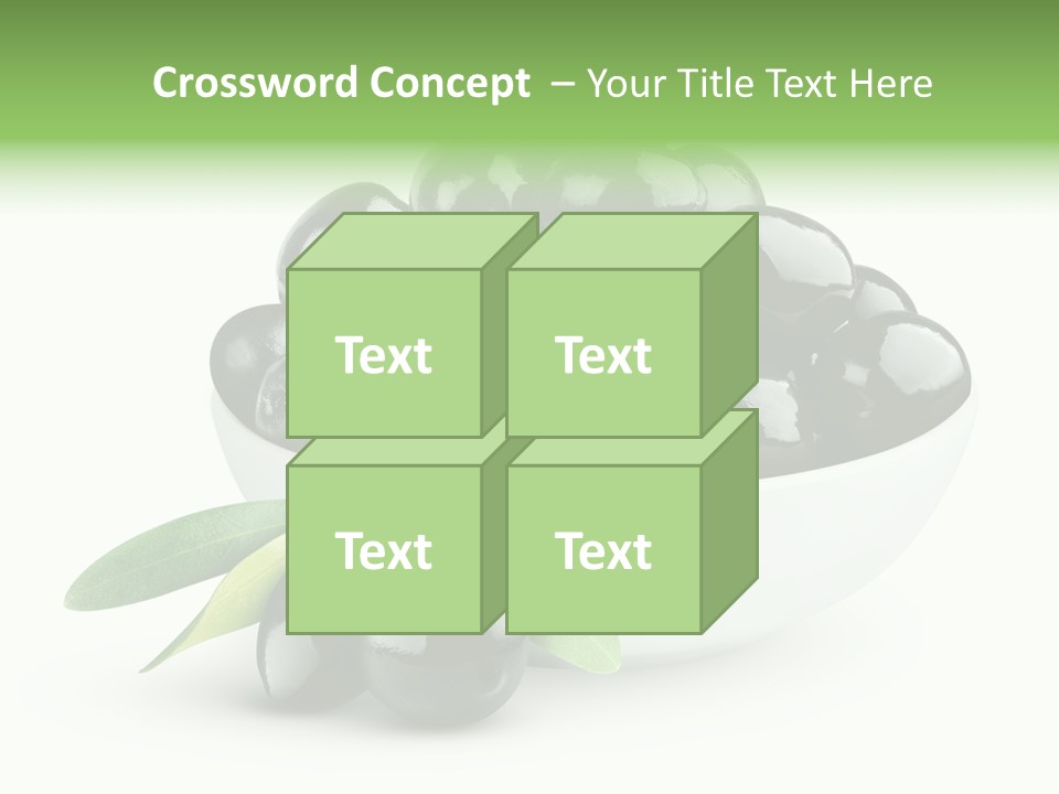 Mediterranean Branch Fresh PowerPoint Template