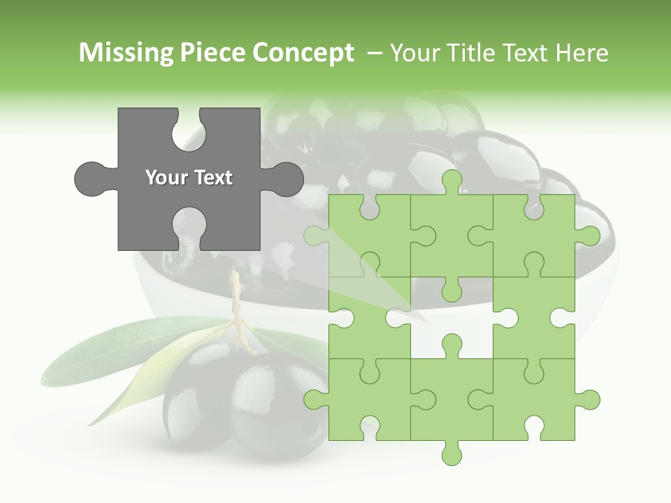 Mediterranean Branch Fresh PowerPoint Template