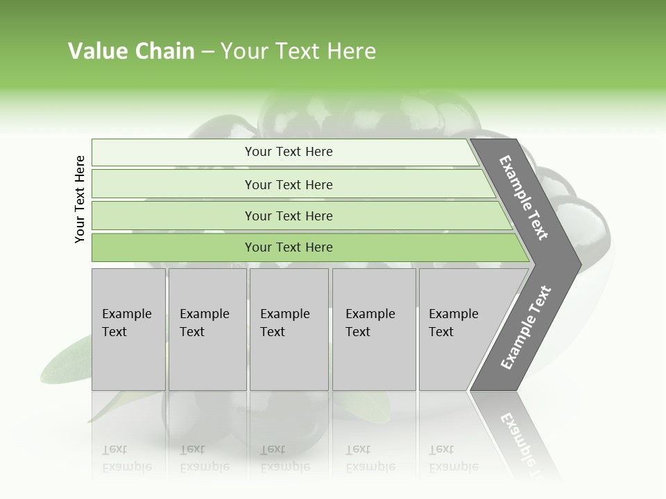 Mediterranean Branch Fresh PowerPoint Template