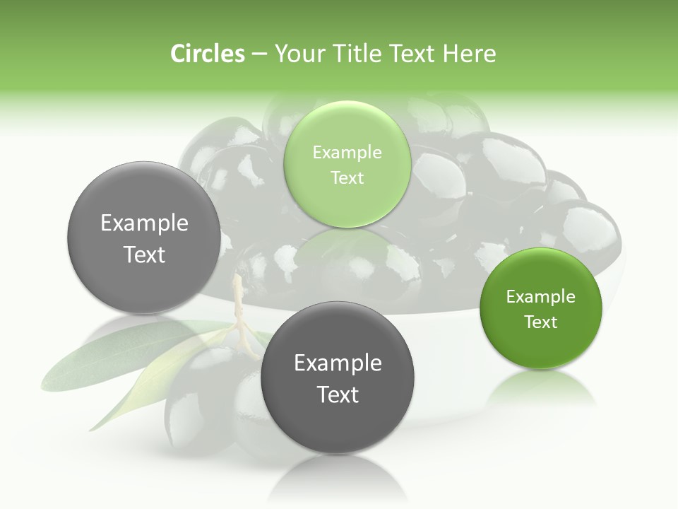 Mediterranean Branch Fresh PowerPoint Template