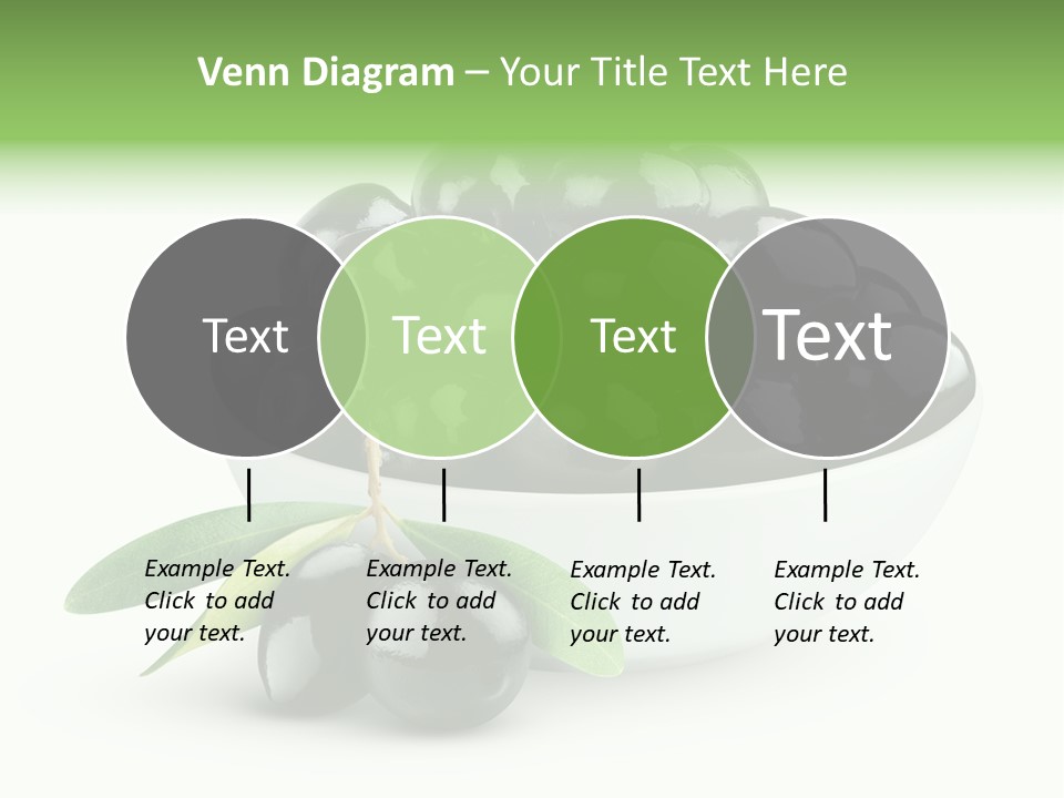 Mediterranean Branch Fresh PowerPoint Template