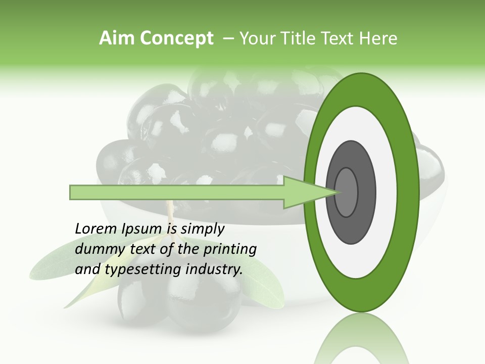 Mediterranean Branch Fresh PowerPoint Template