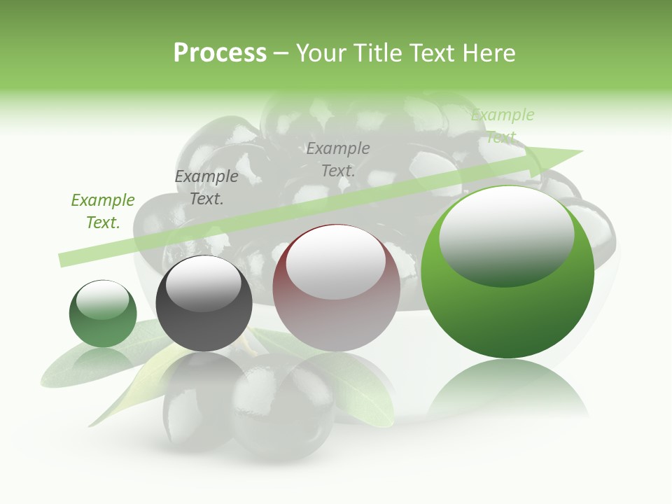 Mediterranean Branch Fresh PowerPoint Template