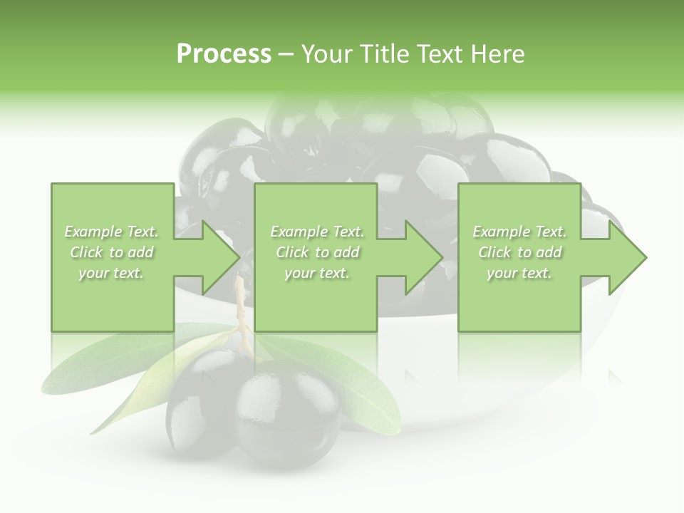 Mediterranean Branch Fresh PowerPoint Template