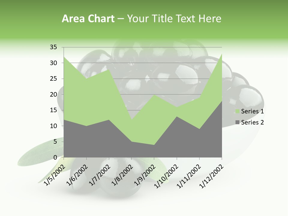 Mediterranean Branch Fresh PowerPoint Template