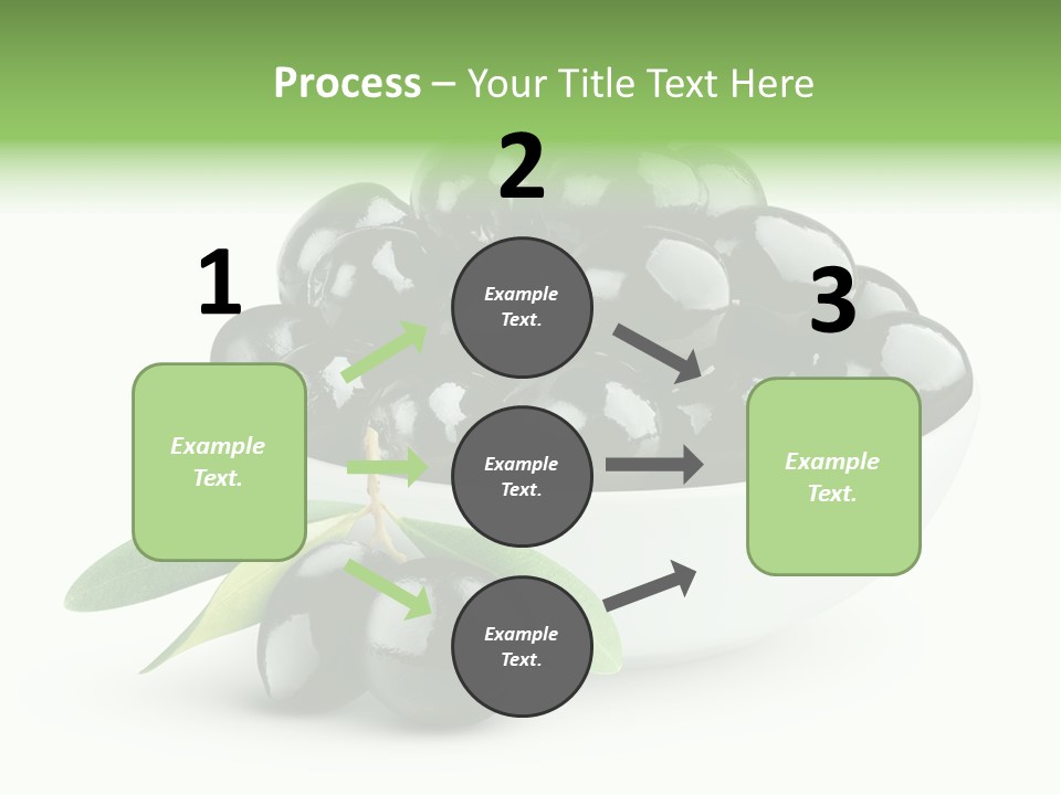 Mediterranean Branch Fresh PowerPoint Template