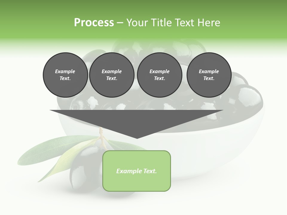 Mediterranean Branch Fresh PowerPoint Template