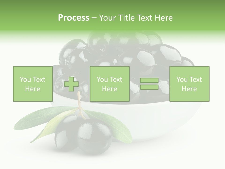 Mediterranean Branch Fresh PowerPoint Template