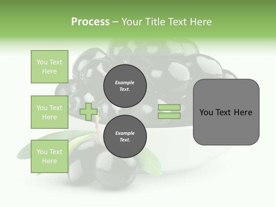 Mediterranean Branch Fresh PowerPoint Template