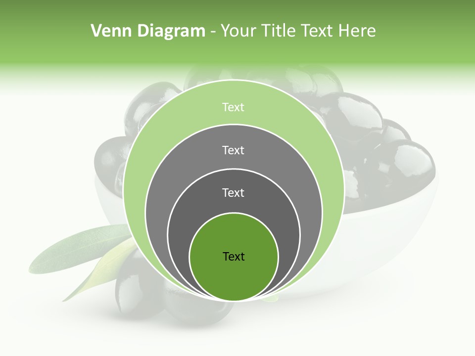Mediterranean Branch Fresh PowerPoint Template
