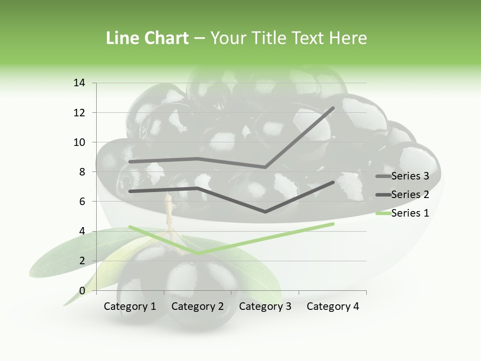 Mediterranean Branch Fresh PowerPoint Template