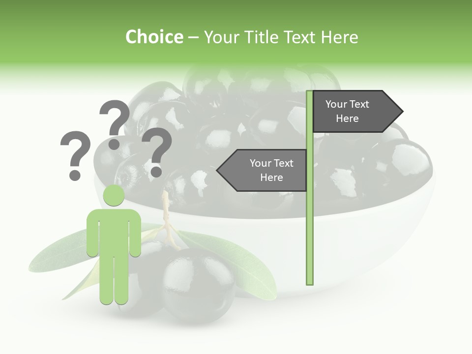 Mediterranean Branch Fresh PowerPoint Template