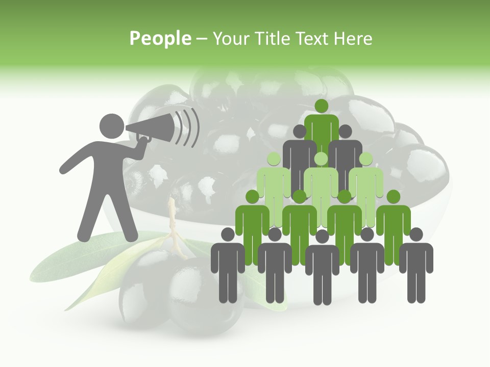 Mediterranean Branch Fresh PowerPoint Template