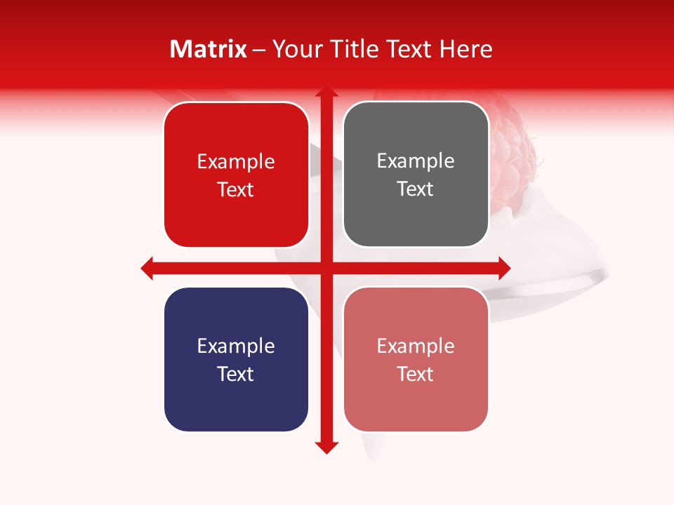 Milk Fresh Mousse PowerPoint Template