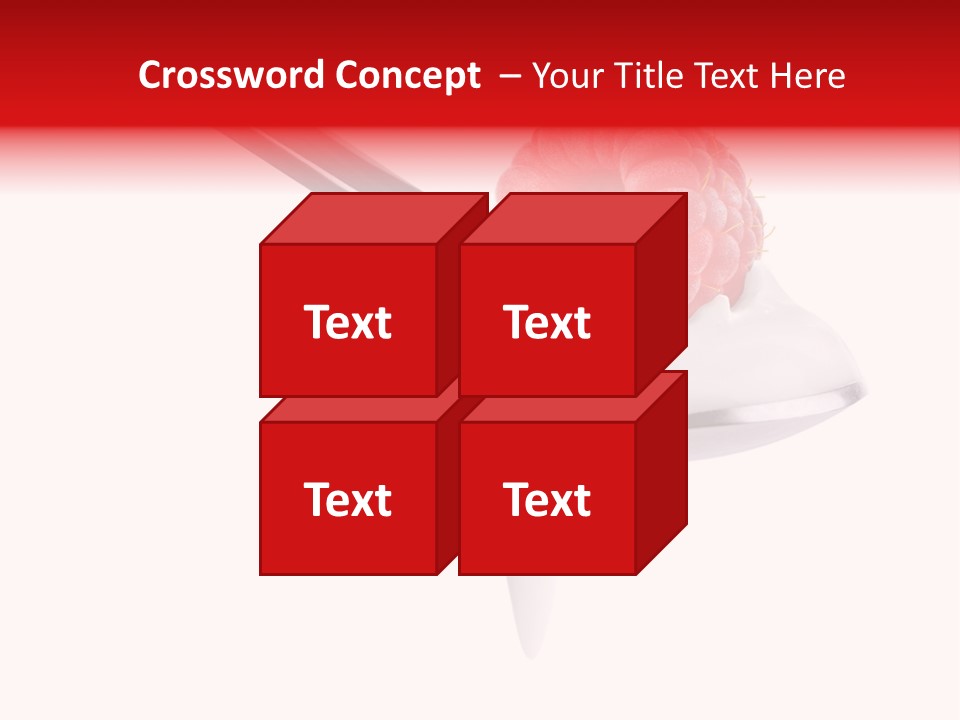 Milk Fresh Mousse PowerPoint Template