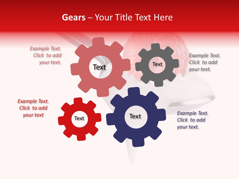 Milk Fresh Mousse PowerPoint Template