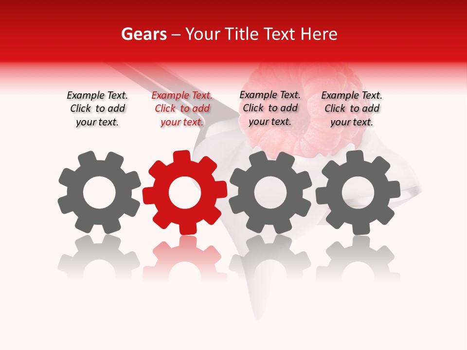 Milk Fresh Mousse PowerPoint Template