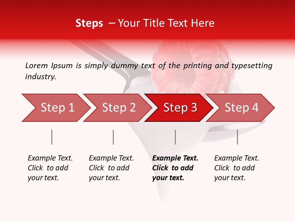Milk Fresh Mousse PowerPoint Template
