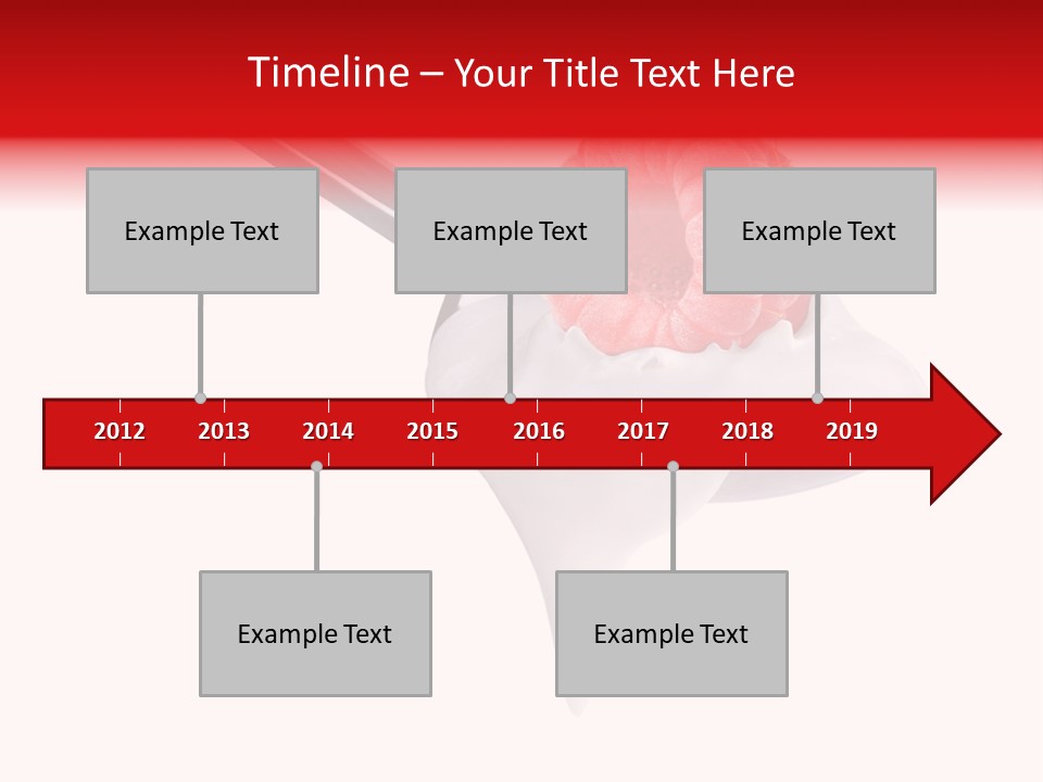 Milk Fresh Mousse PowerPoint Template