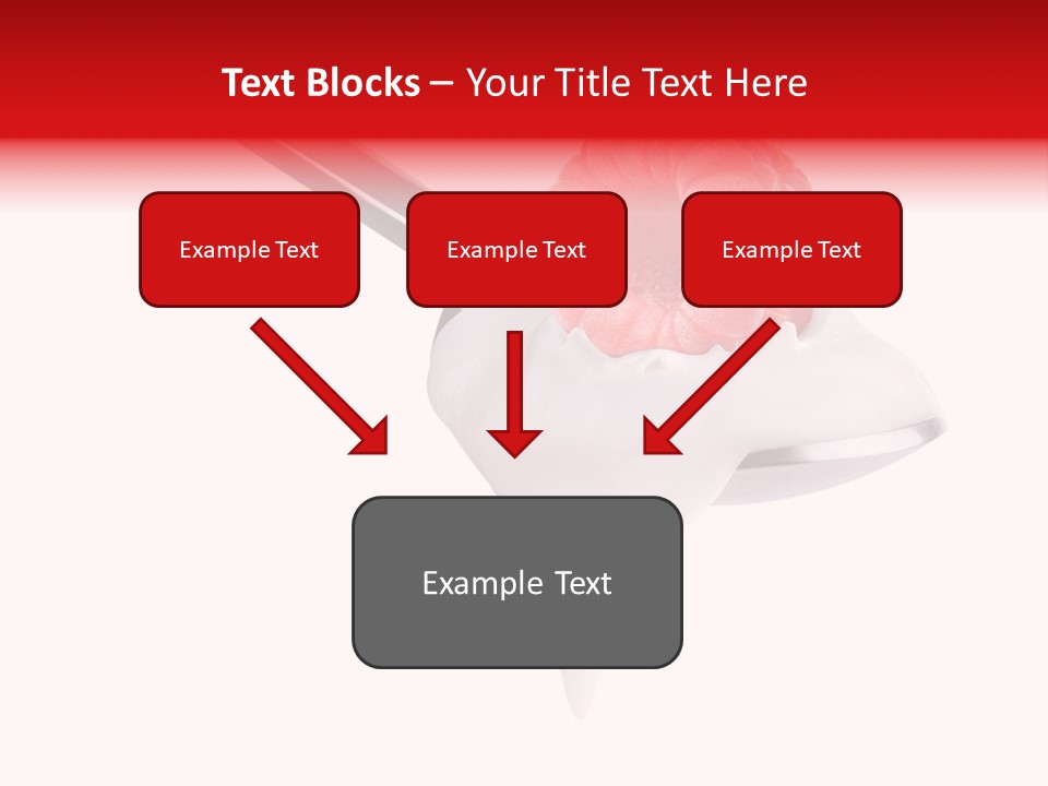 Milk Fresh Mousse PowerPoint Template