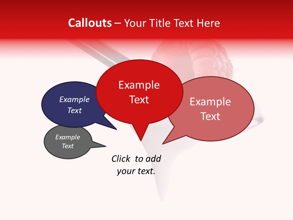 Milk Fresh Mousse PowerPoint Template