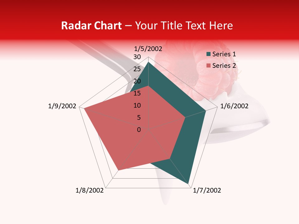 Milk Fresh Mousse PowerPoint Template