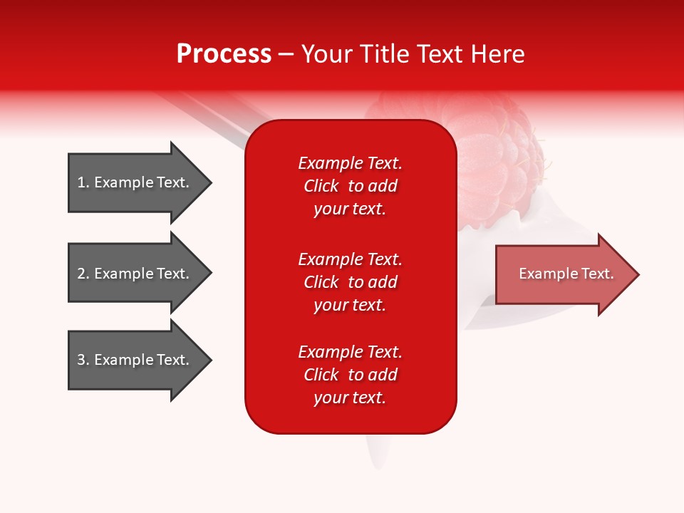 Milk Fresh Mousse PowerPoint Template