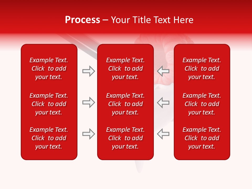Milk Fresh Mousse PowerPoint Template