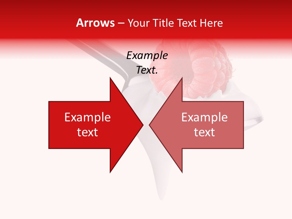 Milk Fresh Mousse PowerPoint Template